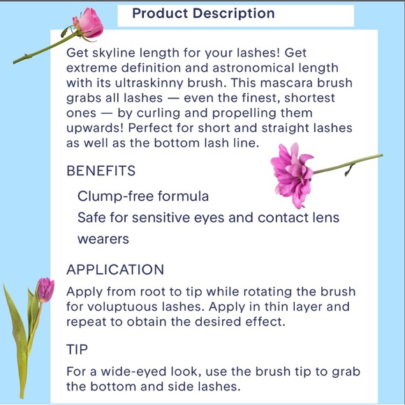 Marcelle XTension Plus_SKYLINE mascara in Black▪️ - Picture 4 of 15